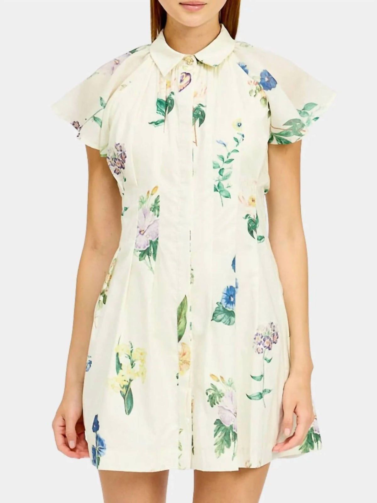 En Saison - Ashley Mini Shirt Dress
