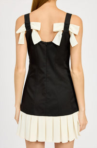En Saison - Clarisse Fitted Mini Dress - black - clothing - dresses