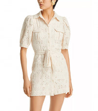 En Saison - Cordelia Mini Dress - beige - clothing - dresses