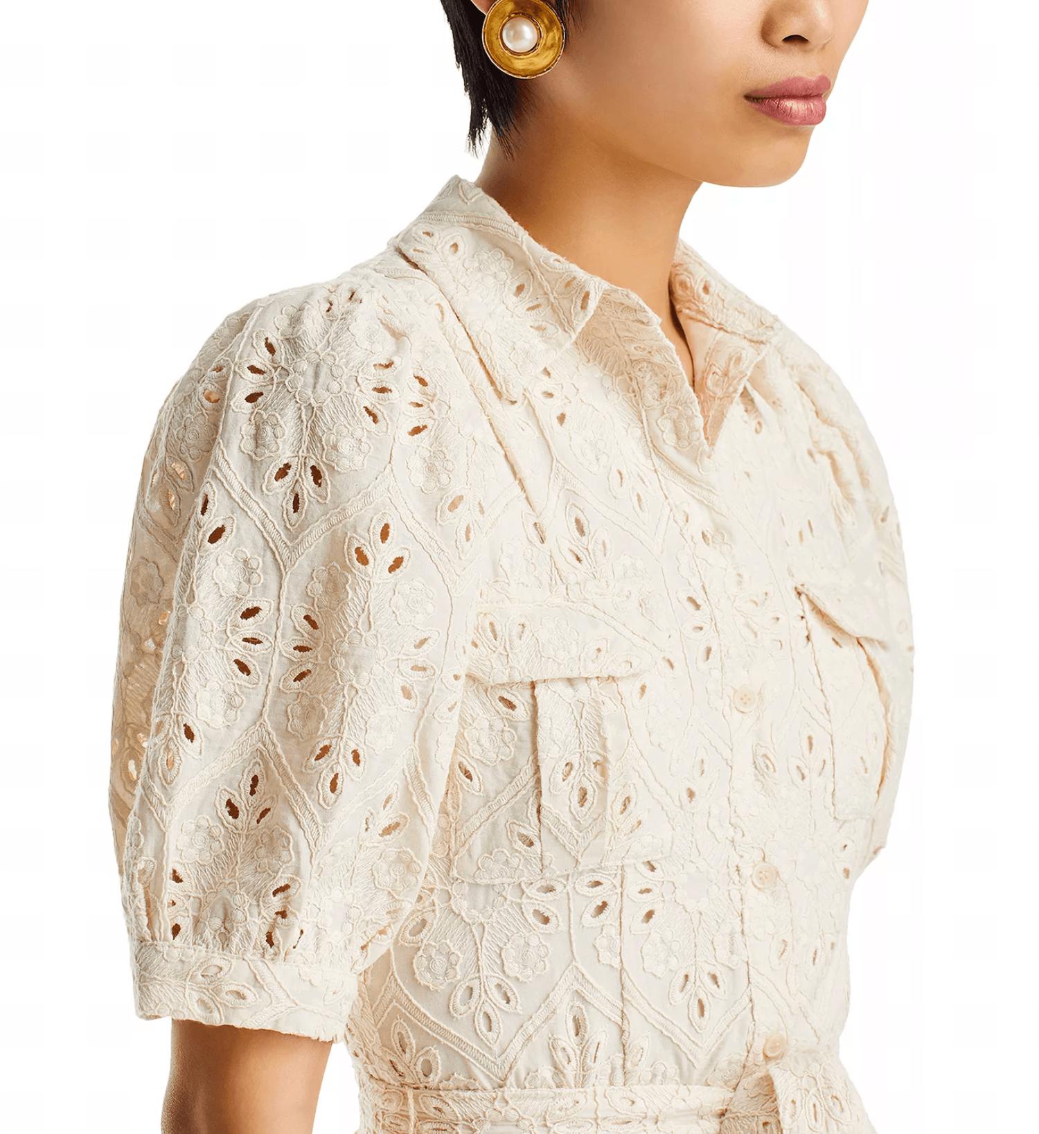 En Saison - Cordelia Mini Dress - beige - clothing - dresses