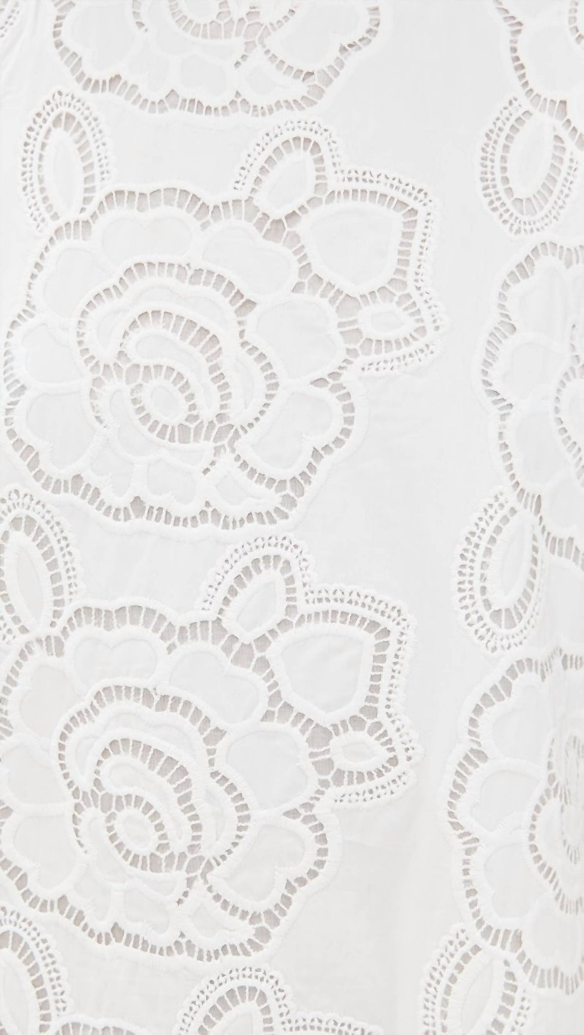 En Saison - Embroidered Bubble Hem Mini Dress
