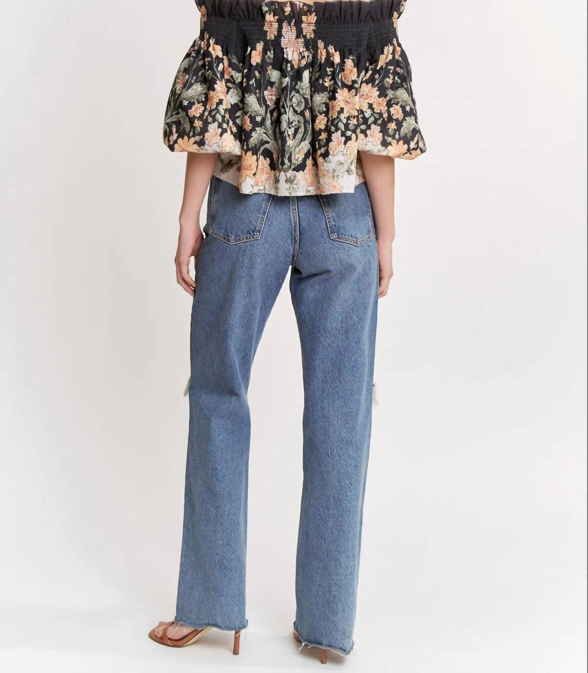 En Saison - Iris Trapeze Off-shoulder Blouse
