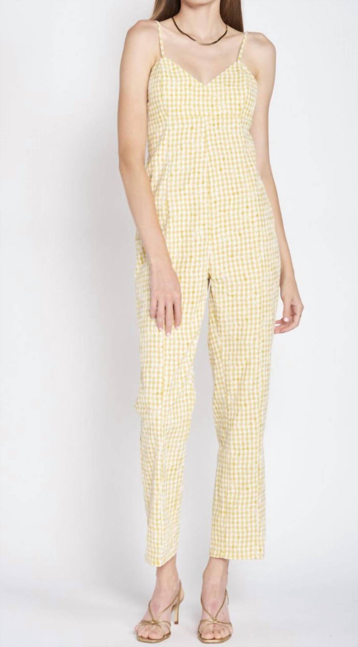 En Saison - Linen Blend Jumpsuit
