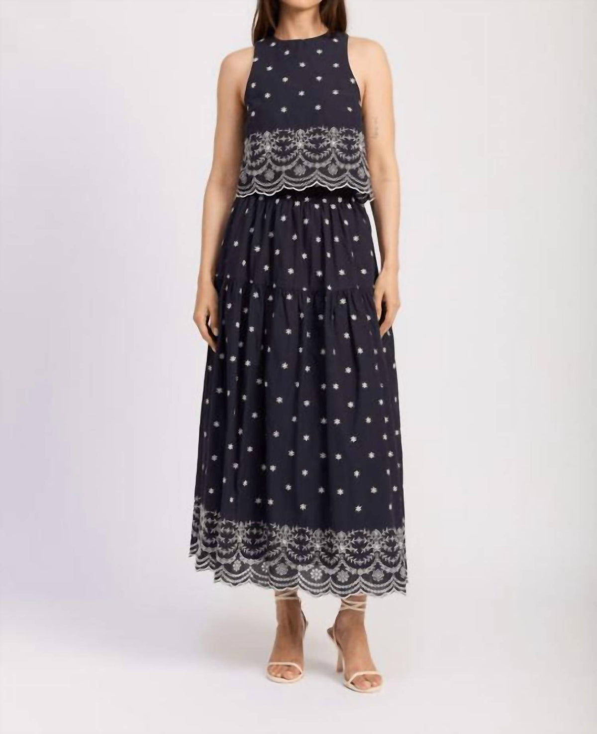 En Saison - Nara Eyelet Top