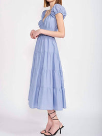 En Saison - Puff Sleeve Dress