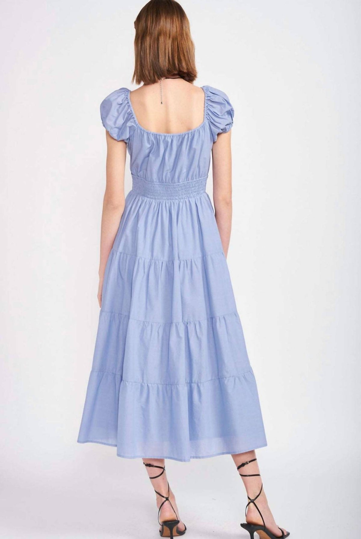 En Saison - Puff Sleeve Dress