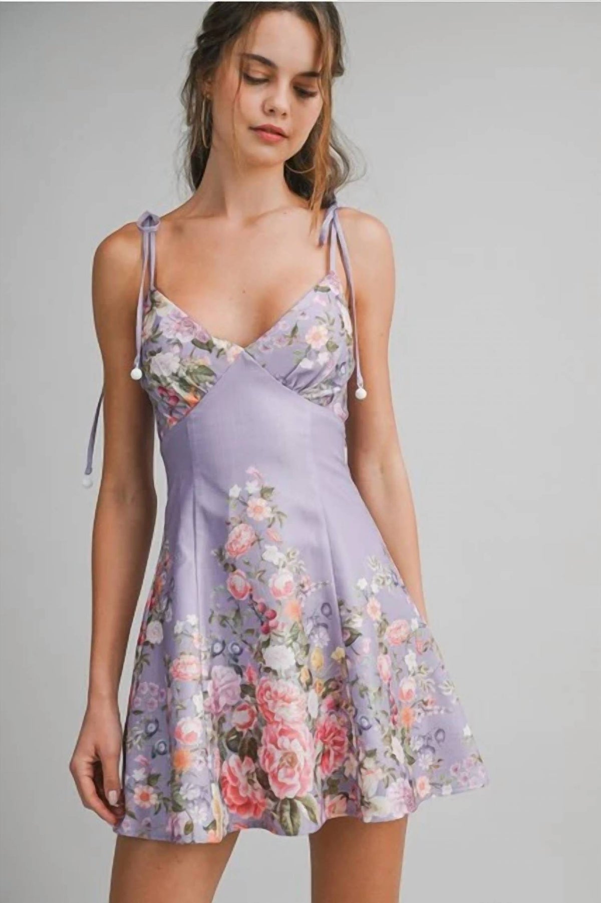 Endless Blu. - Floral Weekend Mini Dress