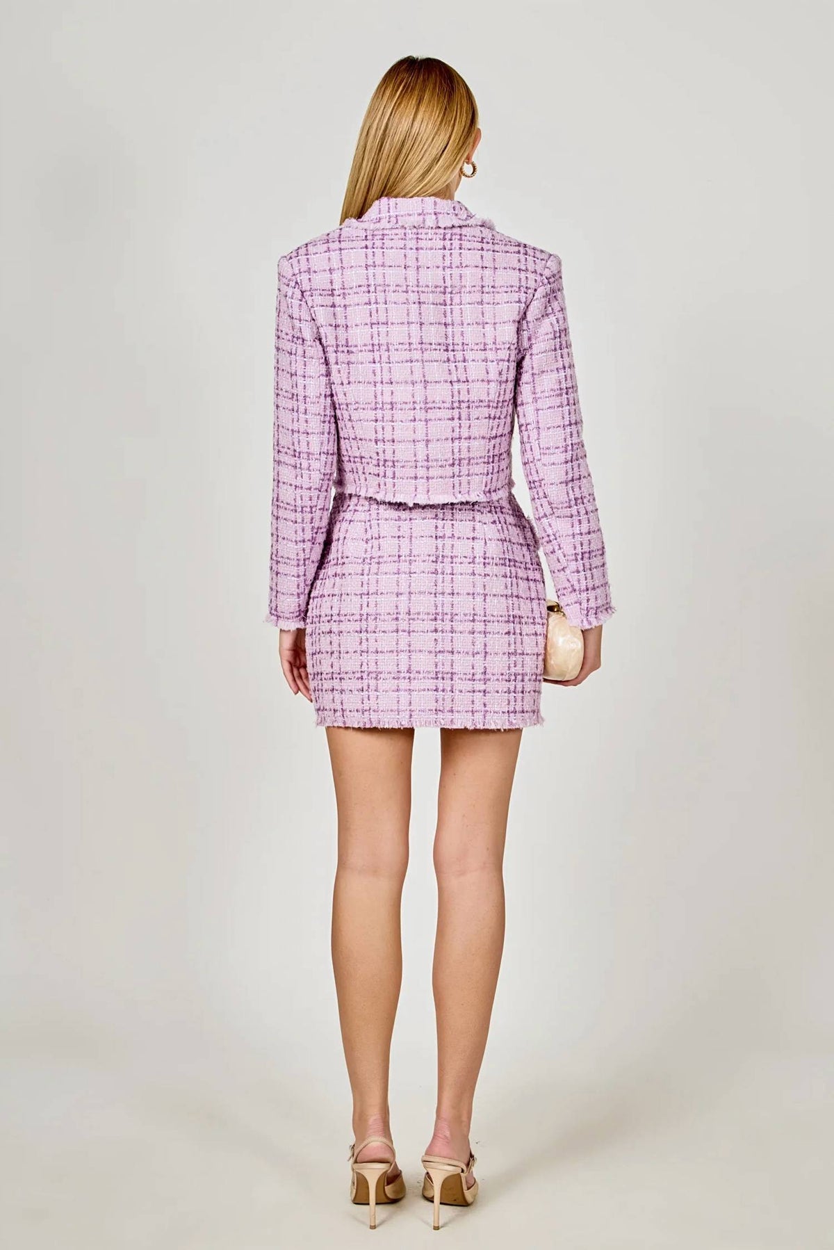 Endless Rose - Boucle Tweed Skirt