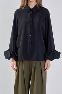 Endless Rose - Bubble Accent Shirt