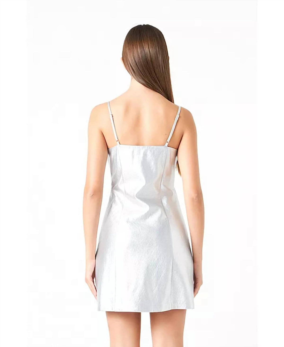 Endless Rose - Metallic Mini Dress