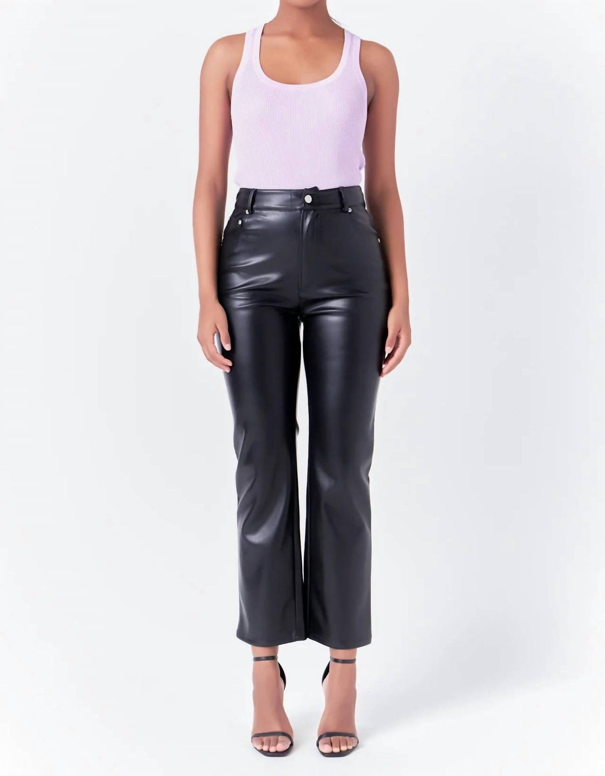 Endless Rose - Ribbed Sweater Knit Tank Top