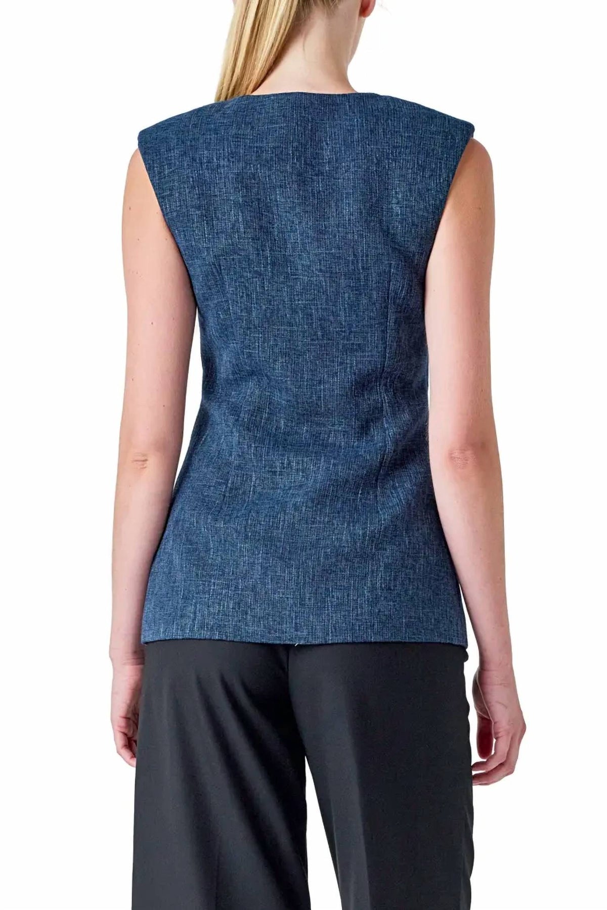 Endless Rose - TEXTURED LONG VEST