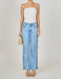 Endless Rose - The Saylor Side Buttoned Jeans
