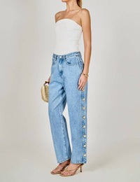 Endless Rose - The Saylor Side Buttoned Jeans