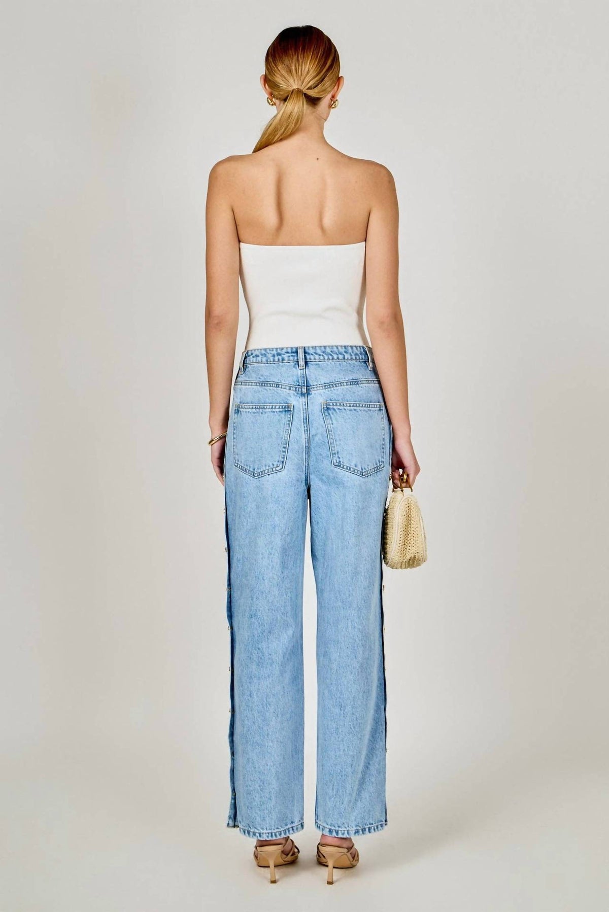 Endless Rose - The Saylor Side Buttoned Jeans