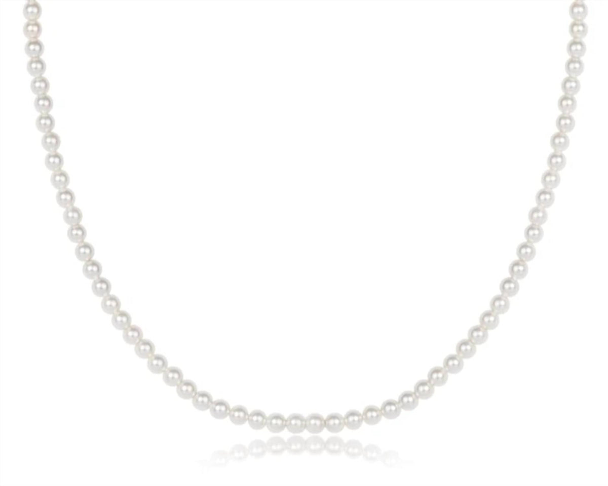Enewton - Classic Pearl 3mm Beaded Choker