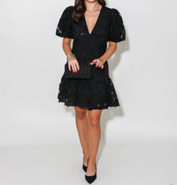 English Factory - Tie Ready Dress - black - clothing - dresses