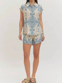 Entro - Abstract Print Short Set