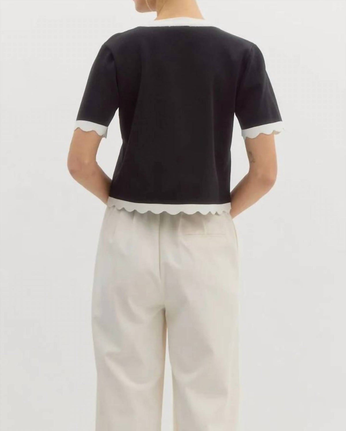 Entro - Amber Short Sleeve Top