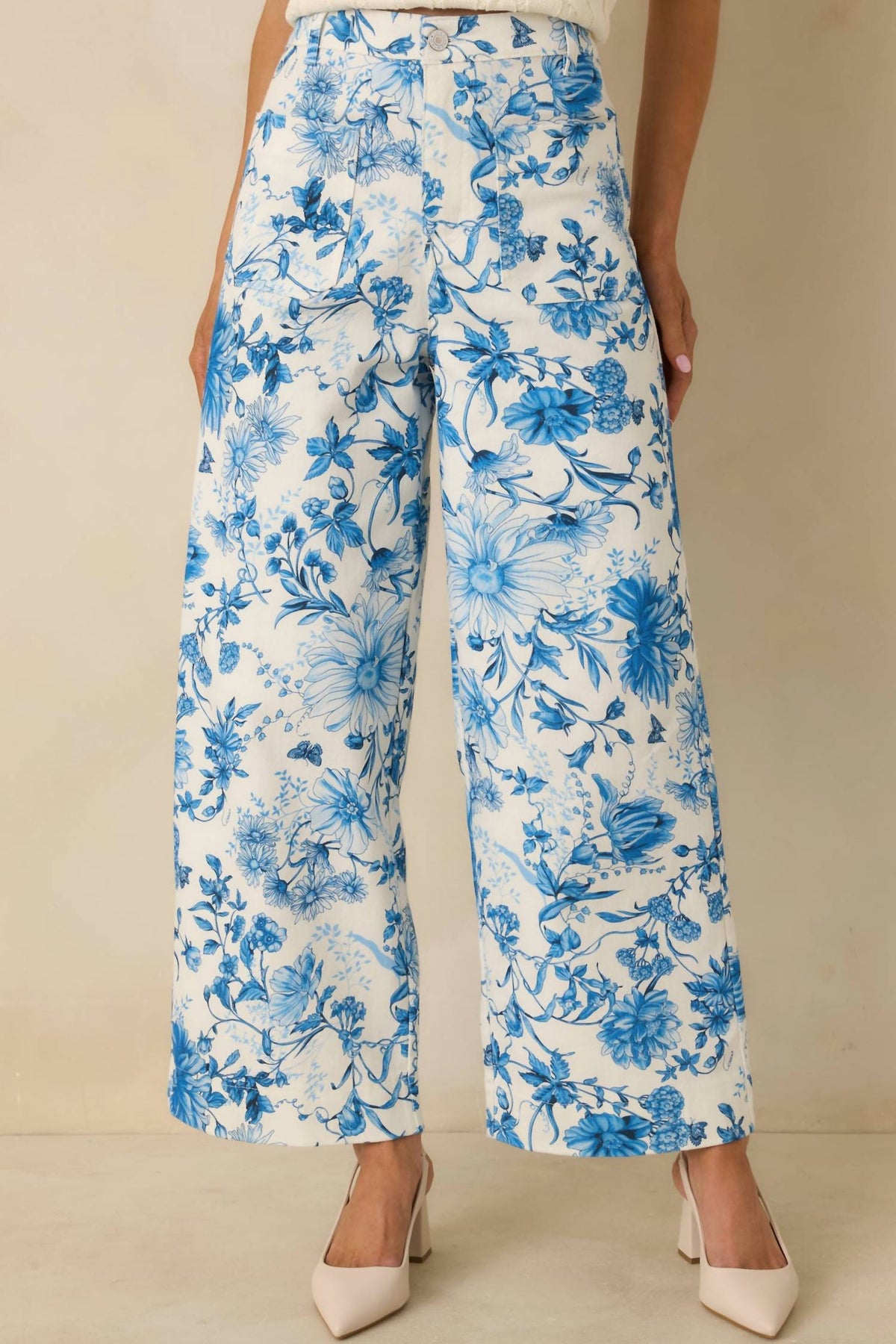 Entro - Amelia Wide Leg Pant