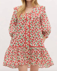 Entro - Be Mine Floral Dress