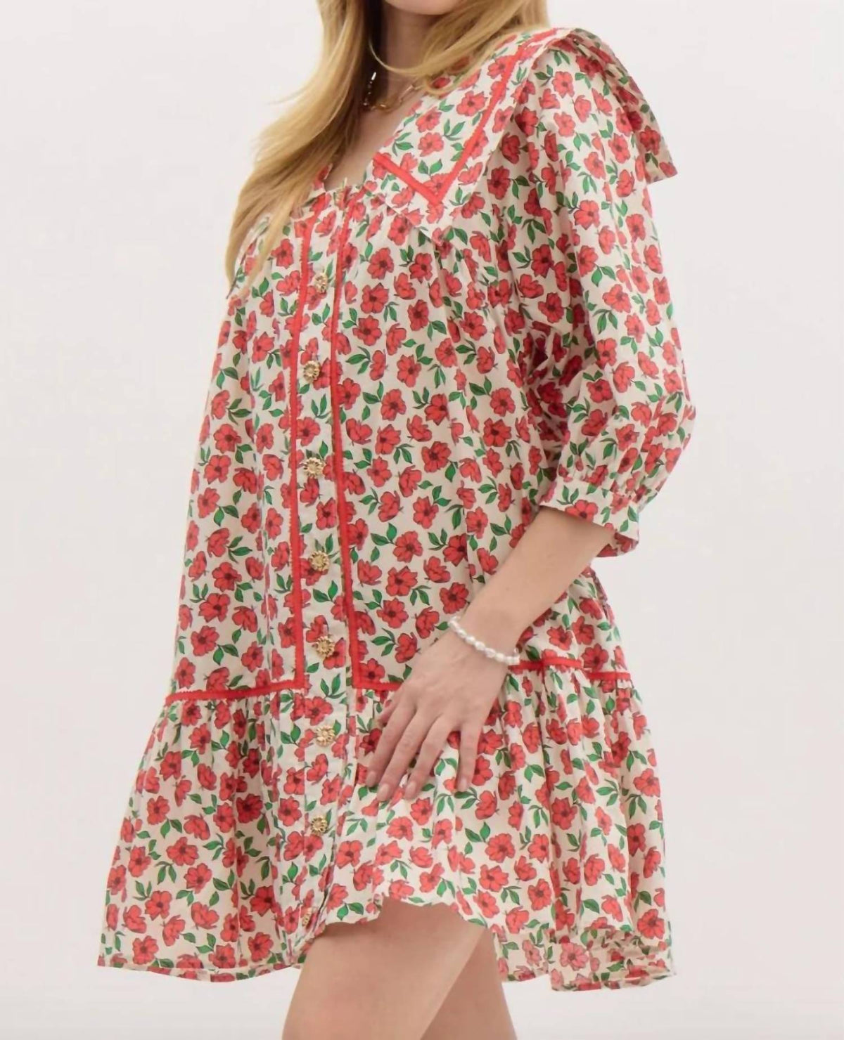 Entro - Be Mine Floral Dress