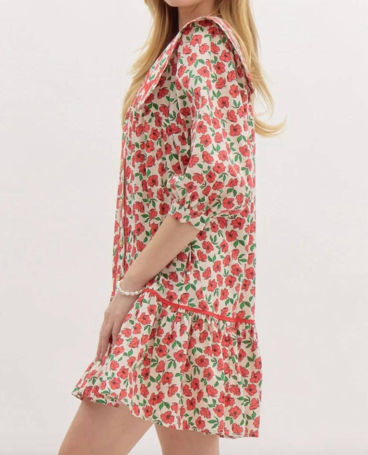 Entro - Be Mine Floral Dress