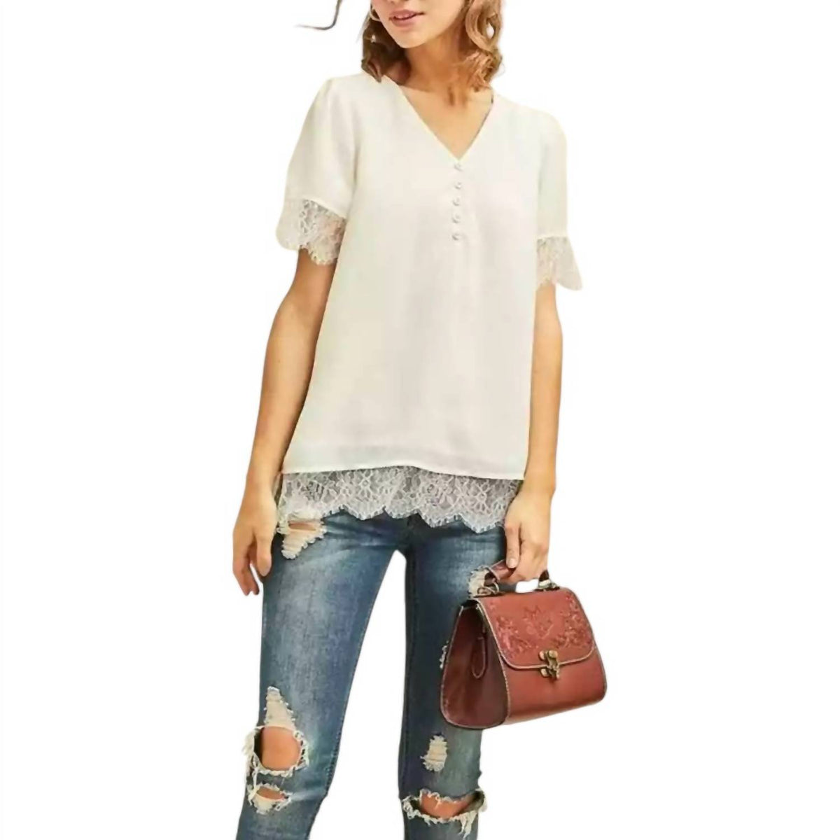 Entro - Beautiful Lace Top