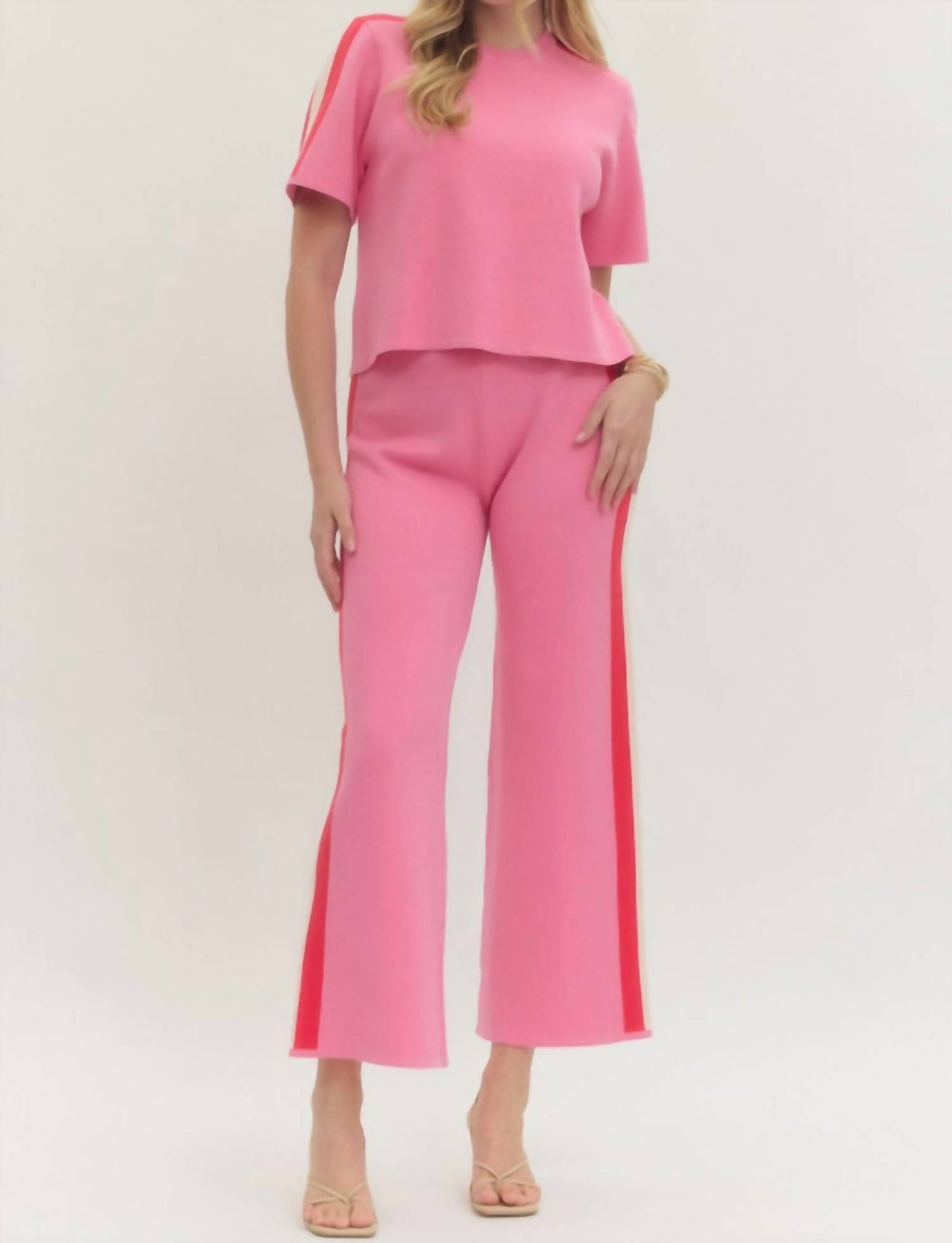 Entro - Bella Side Stripe Pants