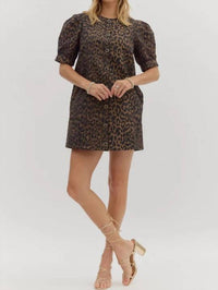 Entro - Button Mini Dress
