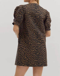 Entro - Button Mini Dress
