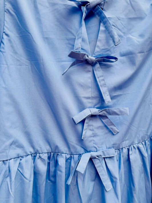 Entro - Celeste Mini Dress - blue - clothing - dresses