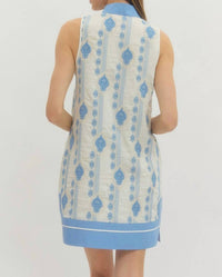 Entro - Chambray Spring Mini Dress