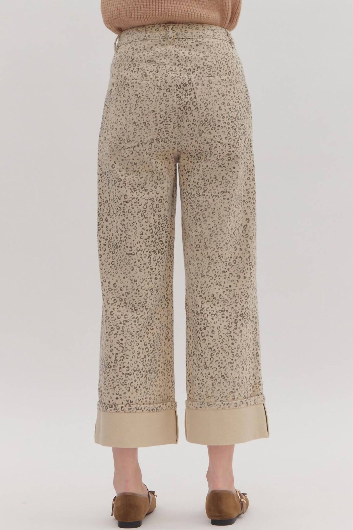 Entro - Cuffed Ankle Length Pants
