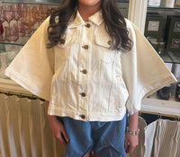 Entro - Denim Poncho Top