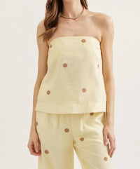 Entro - Dottie Strapless Top