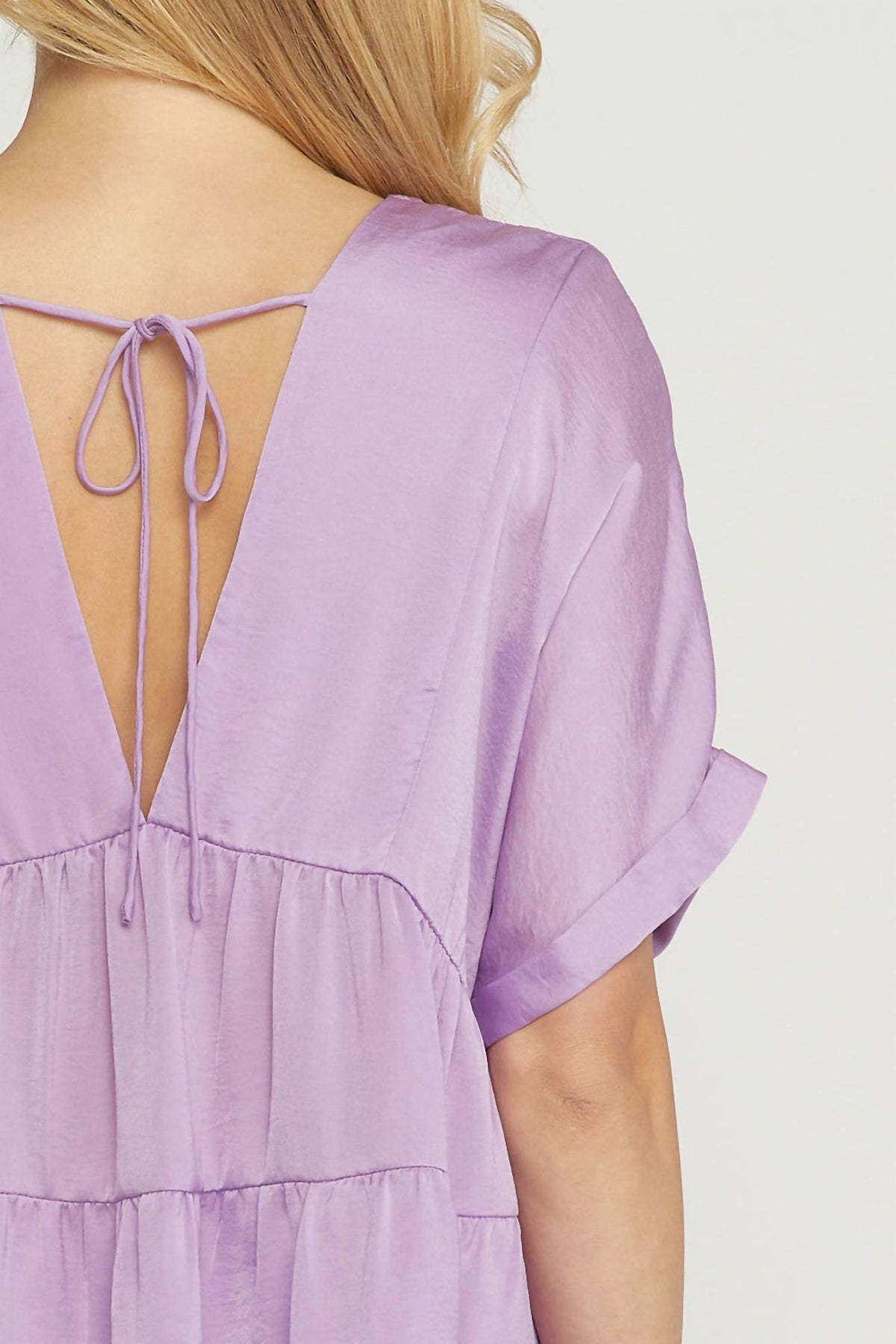 Entro - Double V Tiered Top