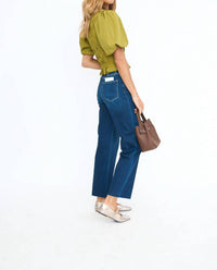Entro - Elliot Smocked Puff Sleeve Top
