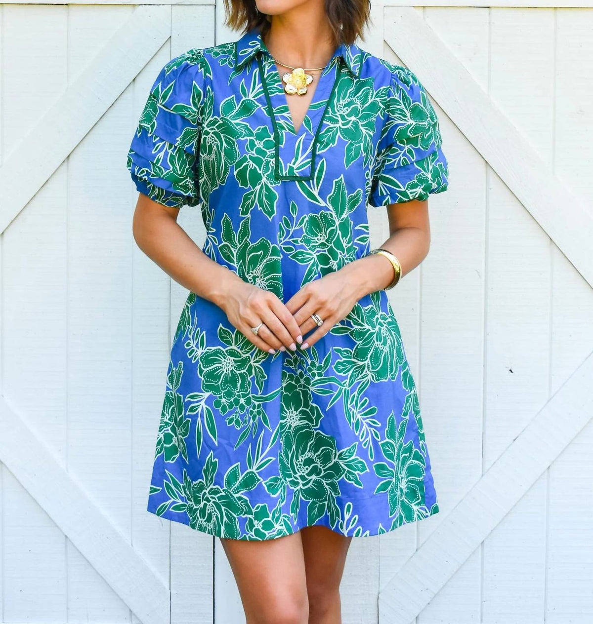 Entro - Feeling Blue-tiful Mini Dress