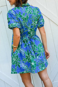 Entro - Feeling Blue-tiful Mini Dress