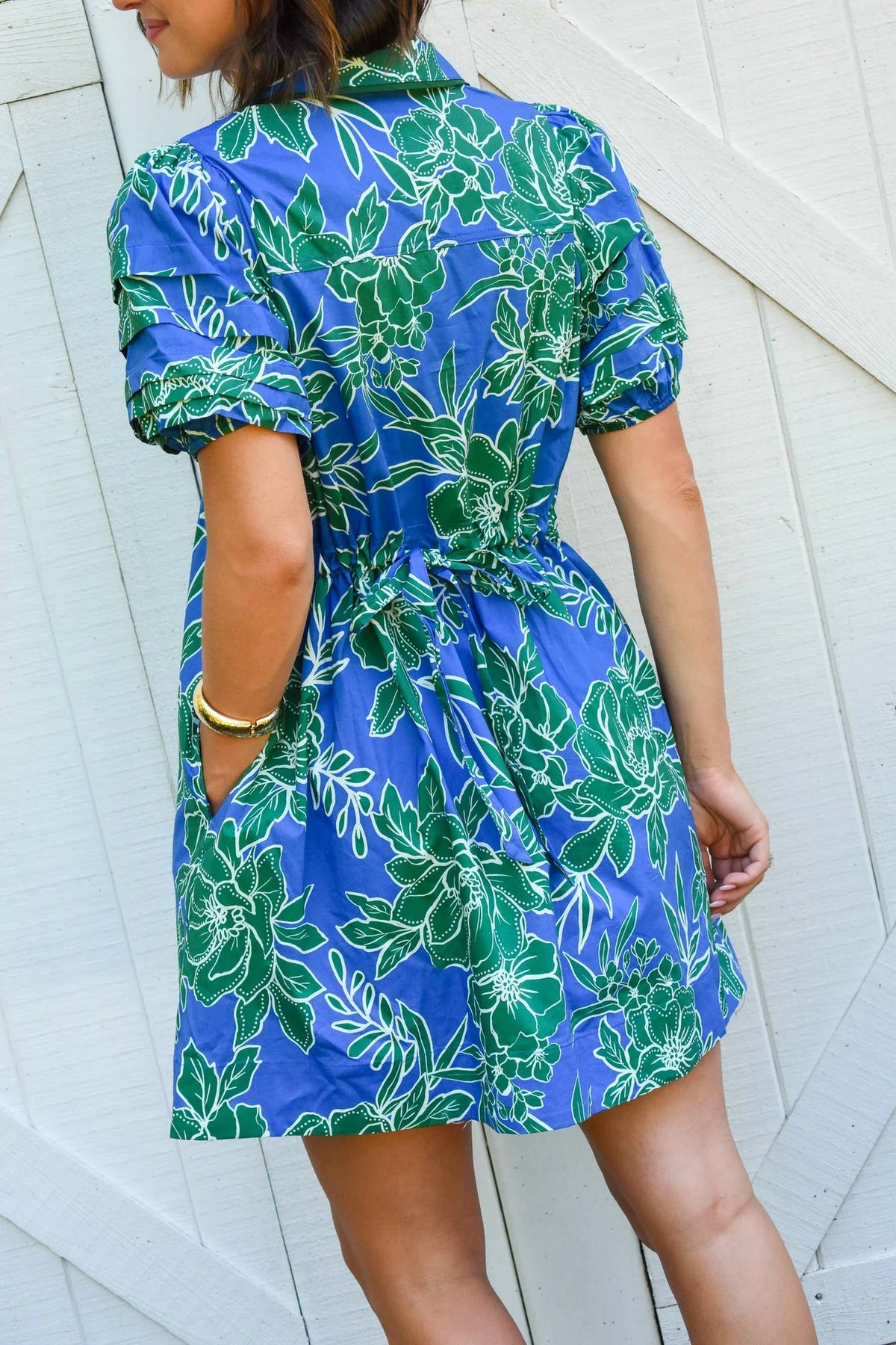Entro - Feeling Blue-tiful Mini Dress