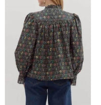 Entro - Floral Button-up Top