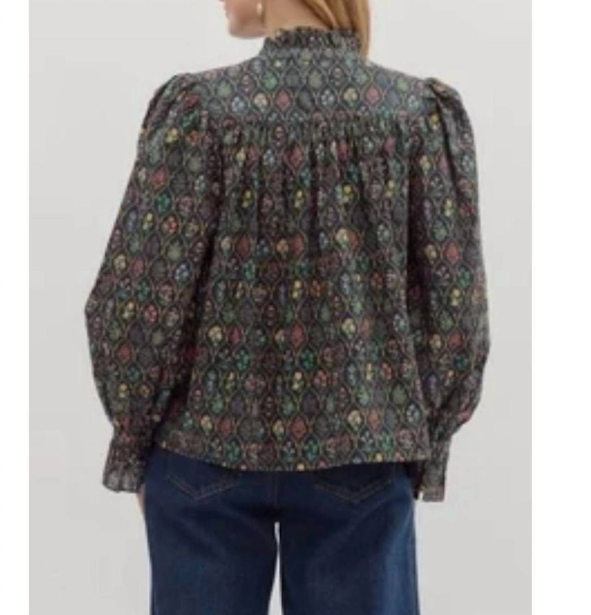 Entro - Floral Button-up Top