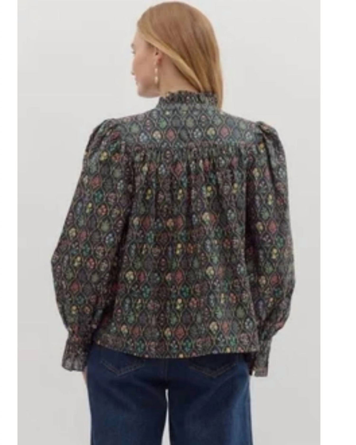 Entro - Floral Button-up Top