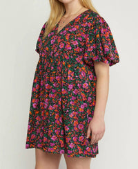 Entro - Floral Lined Dress