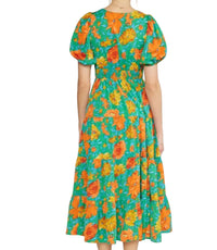 Entro - Floral Midi Dress