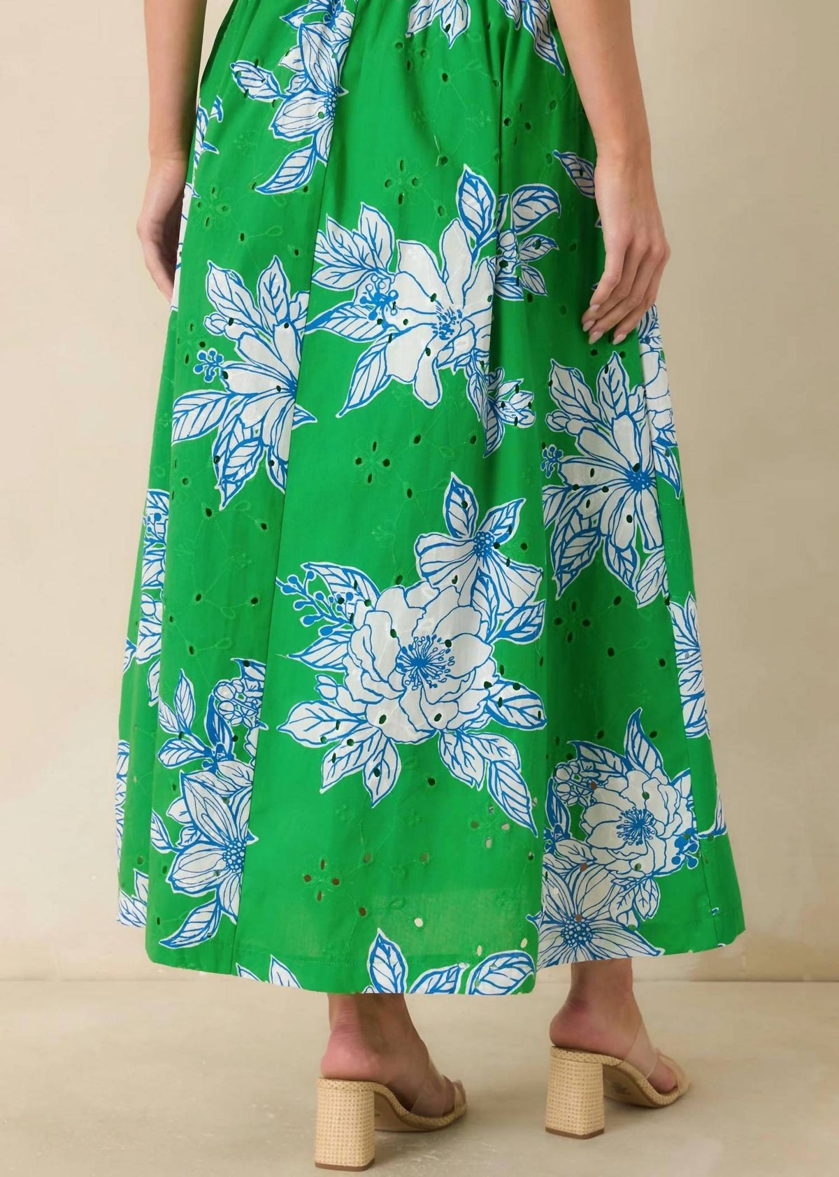 Entro - Floral Midi Skirt