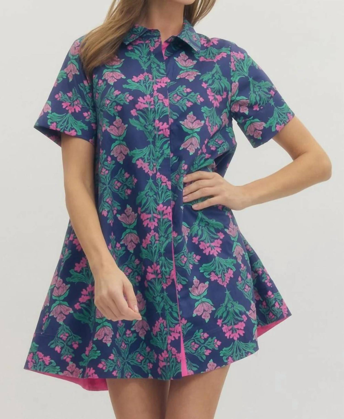 Entro - Floral Mini Dress