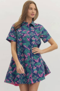 Entro - Floral Mini Dress
