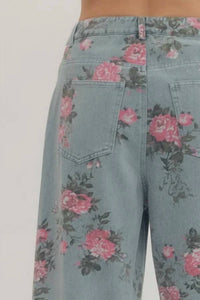 Entro - Floral Print Pants